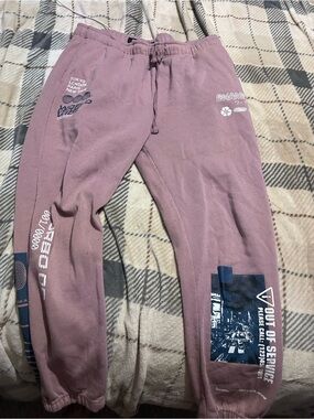 Brooklyn Cloth Mauve Jogger Sweatpants
